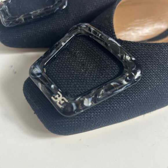 Sam Edelman Lavina Buckle Mules in Black - Size 8 - Picture 4 of 9